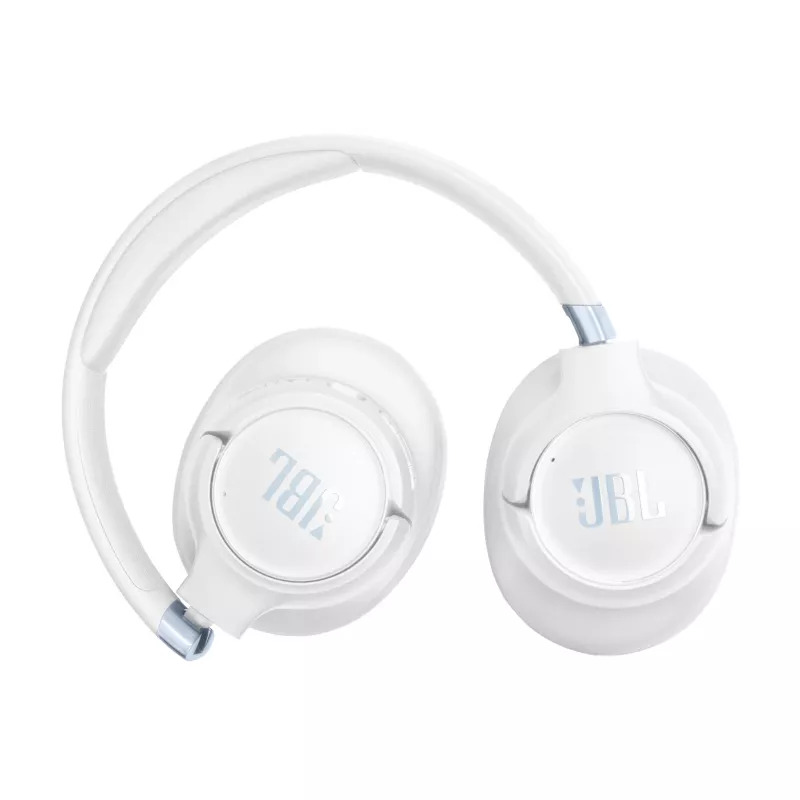JBL Tune 780NC Bezvadu un vadu austiņas ar ANC, balta