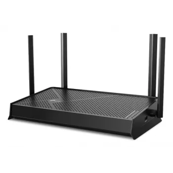 Galda maršrutētājs TP-Link EB210 Pro — Divu joslu 2.4/5 GHz, Wi‑Fi 7 (802.11be), 2.5 Gigabit Ethernet, 5 LAN porti, USB, Melns