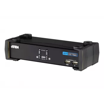 ATEN CS1762A KVM slēdzis Melns