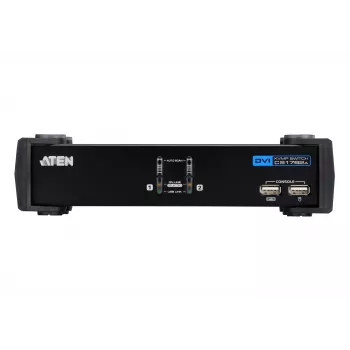 ATEN CS1762A KVM slēdzis Melns