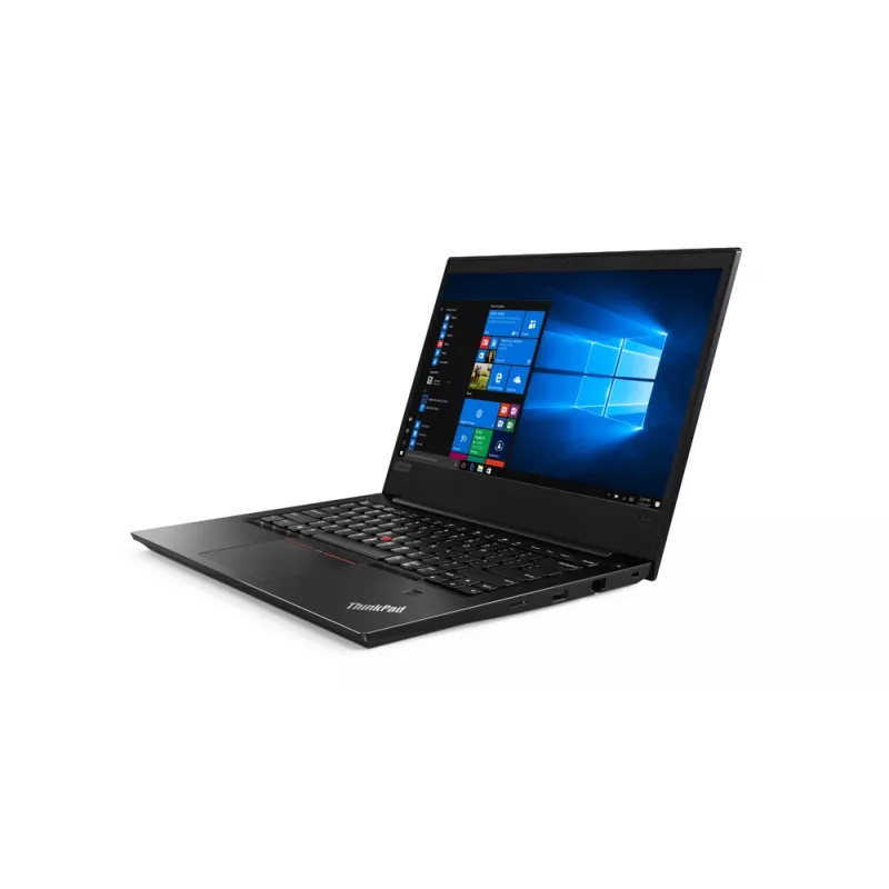 Lenovo ThinkPad E480 Intel® Core™ i7-8550U klēpjdators 35.6 cm (14 collu) Full HD 8 GB DDR4-SDRAM 256 GB SSD AMD Radeon RX 550 Wi-Fi 5 (802.11ac) Windows 10 Pro Melns