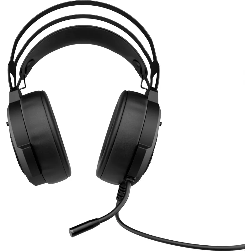 HP Pavilion Gaming Headset 600, vadu, spēļu austiņas, 360 g, melnas ar zaļu