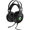 HP Pavilion Gaming Headset 600, vadu, spēļu austiņas, 360 g, melnas ar zaļu
