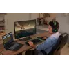 HP Pavilion Gaming Headset 600, vadu, spēļu austiņas, 360 g, melnas ar zaļu