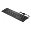 HP Pavilion Wired Keyboard 300, pilna izmēra (100%), vadu, USB, mehāniska, melna