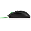 HP Pavilion Gaming Mouse 300, ambidextrous, optiskā, USB-A, 5000 DPI, melns, zaļš