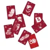 Spēļu kāršu komplekts UNO Mattel 80th Ruby Red