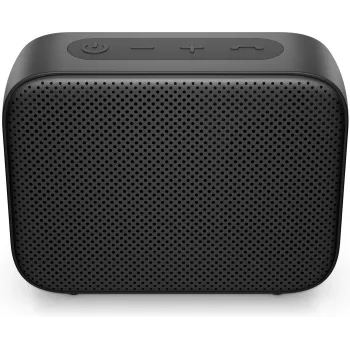 HP Black Bluetooth Speaker 350, Bezvadu, USB Type-C, Mono portatīvais skaļrunis, Melns, Taisnstūra, Pogas