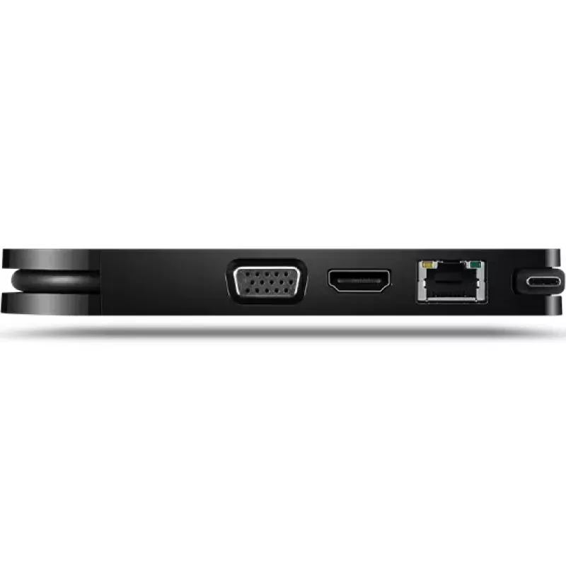 Lenovo 4X91H02421 USB-C centrmezgls 5000 Mbit/s Melns