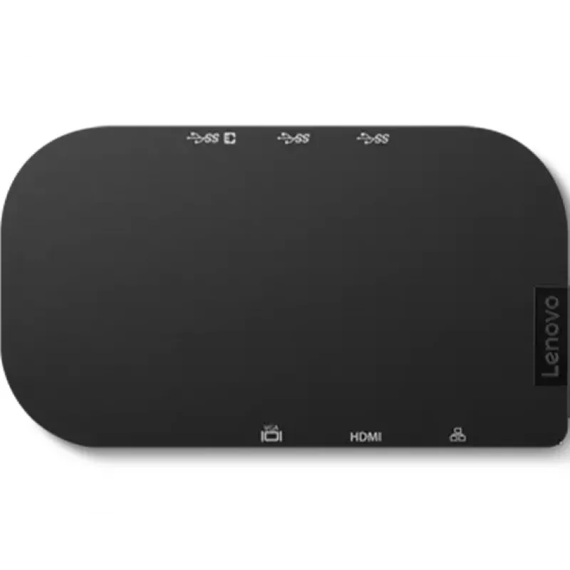 Lenovo 4X91H02421 USB-C centrmezgls 5000 Mbit/s Melns