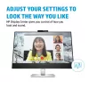 HP E27m G4 QHD USB-C konferences monitors, 68.6 cm (27 colli), 2560 x 1440 pikseļi, Quad HD, LCD, 5 ms, melns, sudrabs