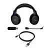 HyperX Cloud Flight bezvadu spēļu austiņas (Melna-Zila) - PS5/PS4