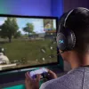 HyperX Cloud Flight bezvadu spēļu austiņas (Melna-Zila) - PS5/PS4