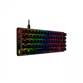 HyperX Alloy Origins 65 - Mehāniskā spēļu tastatūra - HX Aqua (US izkārtojums)