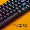 HyperX Alloy Origins 65 - Mehāniskā spēļu tastatūra - HX Aqua (US izkārtojums)