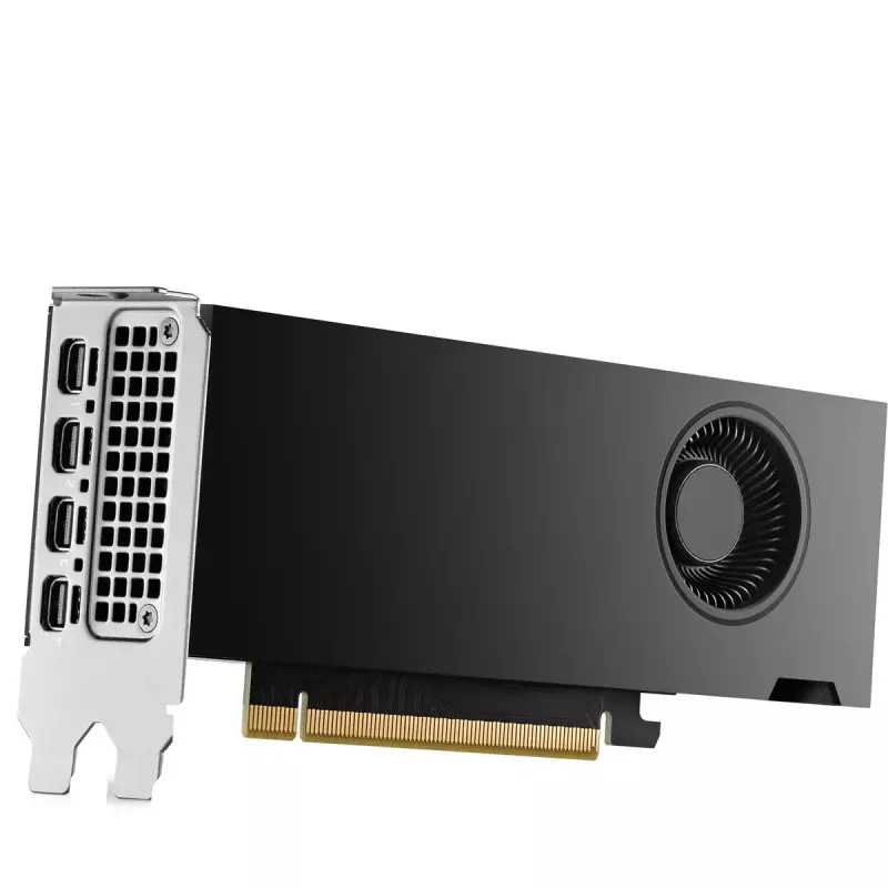 HP NVIDIA RTX 2000 Ada 16GB GDDR6 Grafiskā Karte, 4x Mini DisplayPort (8D6B8AA)