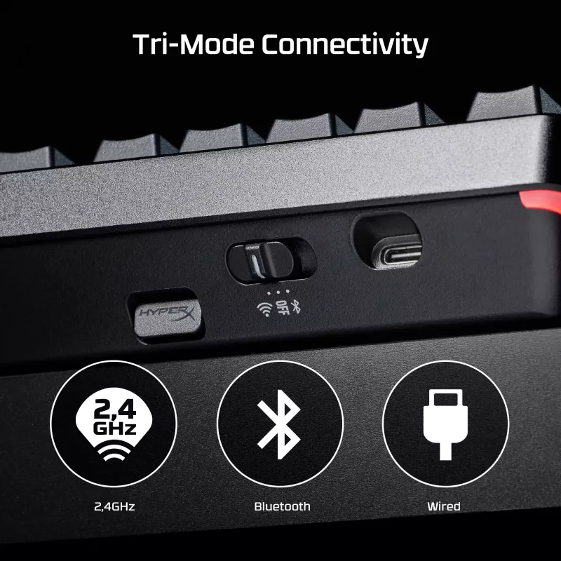 HyperX Alloy Rise 75 Wireless - Spēļu tastatūra