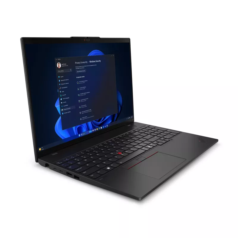 Lenovo ThinkPad L16 Gen 1 (Intel) Intel Core Ultra 5 125U Klēpjdators 40.6 cm (16 collu) WUXGA 16 GB DDR5-SDRAM 512 GB SSD Wi-Fi 6E (802.11ax) Windows 11 Pro Melns