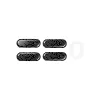 Peles kājiņas HP HyperX Glass Skates, PTFE uz rūdīta stikla, 7,7×21,2×0,8 mm, baltas (pāris)