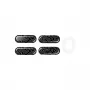 Peles kājiņas HP HyperX Glass Skates, PTFE uz rūdīta stikla, 7,7×21,2×0,8 mm, baltas (pāris)