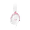 HyperX Cloud III - Spēļu austiņas (Balta/Rozā)