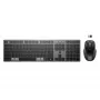 HP 725 Multi-Device Rechargeable Wireless Keyboard and Mouse Combo pilna izmēra bezvadu tastatūra un pele