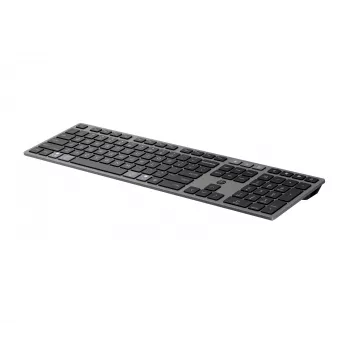 HP 725 Multi-Device Rechargeable Wireless Keyboard and Mouse Combo pilna izmēra bezvadu tastatūra un pele