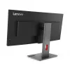 Datora monitors Lenovo ThinkVision P34WD-40 34 collas (86,4 cm) izliekts IPS 3440×1440 WQHD 6 ms USB-C, skaļruņi, VESA, Melns