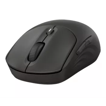 Bezvadu pele HP 405 Quiet — ambidekstrāla, optiskā 1200 DPI, RF bezvadu + Bluetooth, 5 pogas, baterijas, melna