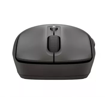 Bezvadu pele HP 405 Quiet — ambidekstrāla, optiskā 1200 DPI, RF bezvadu + Bluetooth, 5 pogas, baterijas, melna