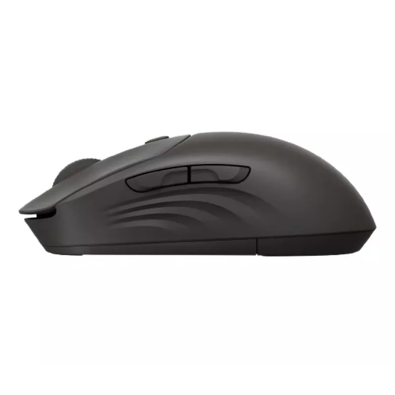 Bezvadu pele HP 405 Quiet — ambidekstrāla, optiskā 1200 DPI, RF bezvadu + Bluetooth, 5 pogas, baterijas, melna
