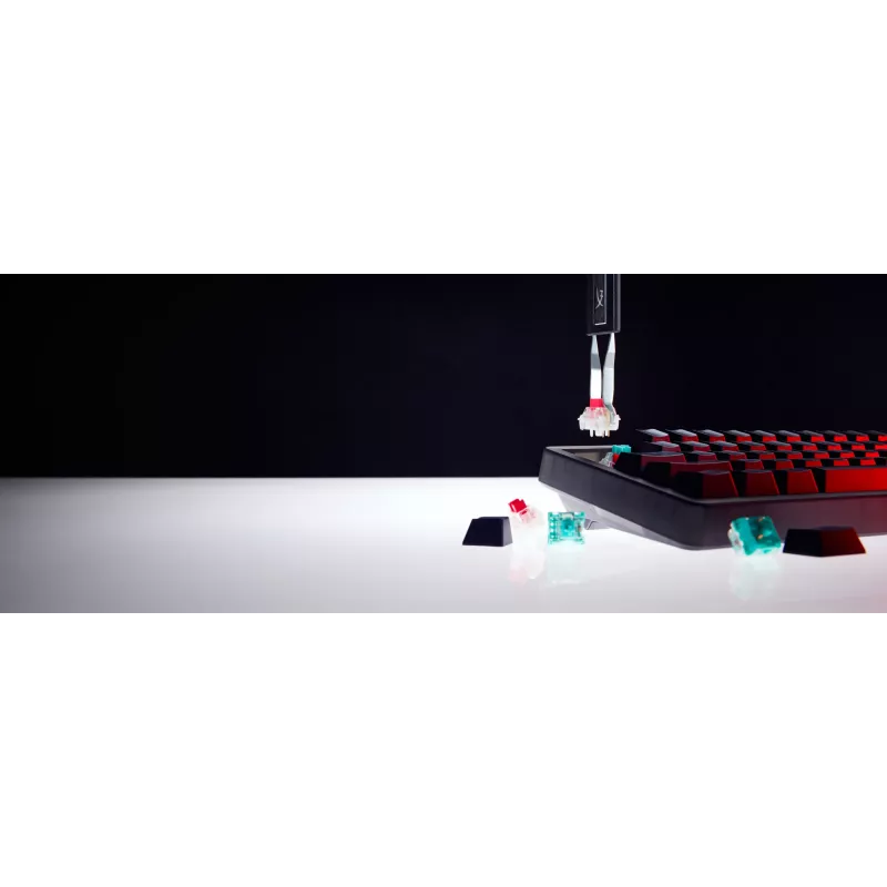HyperX Origins 2 65 — kompakta spēļu tastatūra ar karstās maiņas slēdžiem