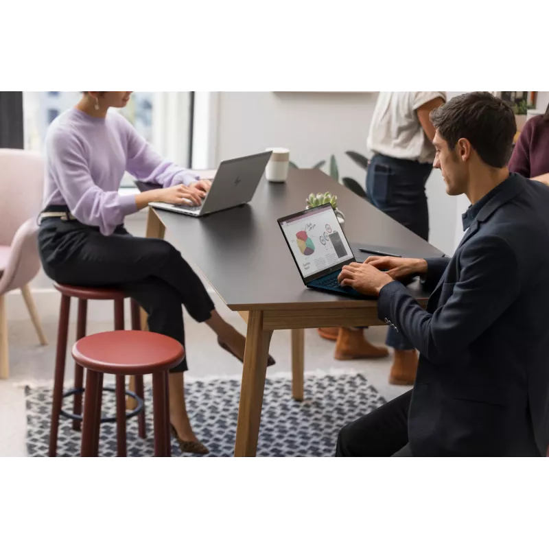 HP EliteBook Ultra G1i Copilot+ PC Intel Core Ultra 7 258V klēpjdators 35,6 cm (14 collu) 2,8K 32 GB LPDDR5x-SDRAM 1 TB SSD Wi-Fi 7 (802.11be) Windows 11 Pro zils