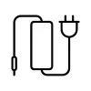 HP 330W Smart AC Adapter, universāls iekštelpu barošanas bloks, ieeja 90–264 V, melns, LED indikatori