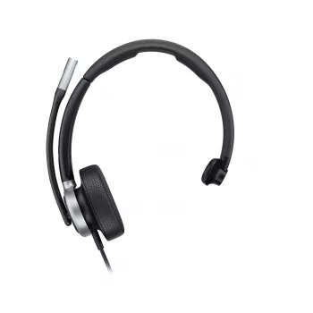 HP Poly Mission 615 Monaural USB Vadu Austiņas, 117.5 g, Melna