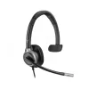 HP Poly Mission 615 Monaural USB Vadu Austiņas, 117.5 g, Melna