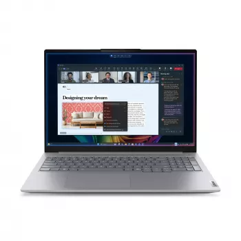 Lenovo ThinkBook 16 G9 IPL Copilot+ PC klēpjdators, Intel Core Ultra 5, 40.6 cm (16 inch) WUXGA, 16 GB DDR5, 512 GB SSD, Wi-Fi 7, Windows 11 Pro, pelēks