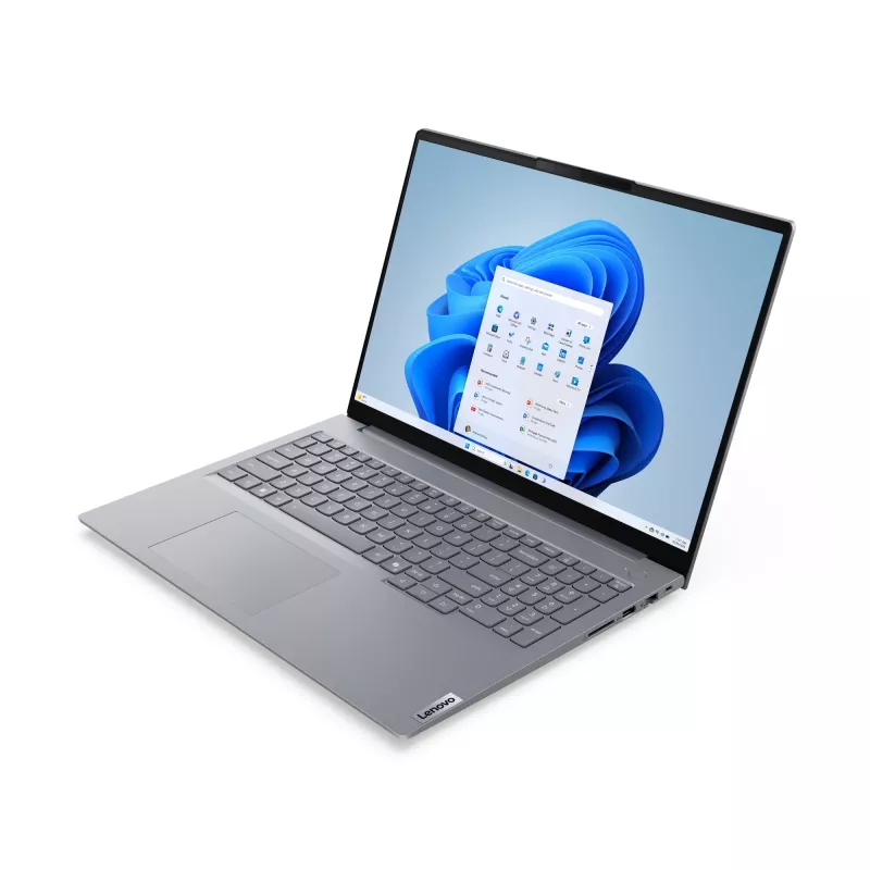 Portatīvais dators Lenovo ThinkBook 16 G8 IAL — Intel Core Ultra 5 135H, 16 collu WUXGA, 16 GB DDR5, 512 GB SSD, Windows 11 Pro, Pelēks