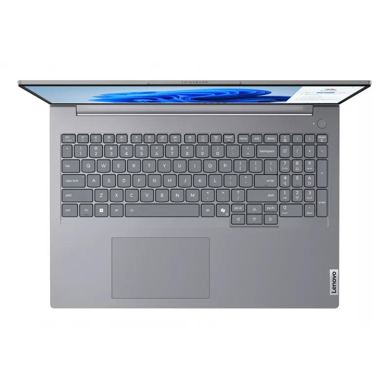 Portatīvais dators Lenovo ThinkBook 16 G8 IAL — Intel Core Ultra 5 135H, 16 collu WUXGA, 16 GB DDR5, 512 GB SSD, Windows 11 Pro, Pelēks