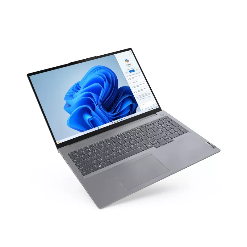 Lenovo ThinkBook 16 G7 ARP AMD Ryzen™ 5 7535HS klēpjdators 40.6 cm (16 collu) WUXGA 16 GB DDR5-SDRAM 512 GB SSD Wi-Fi 6E (802.11ax) Windows 11 Pro pelēks