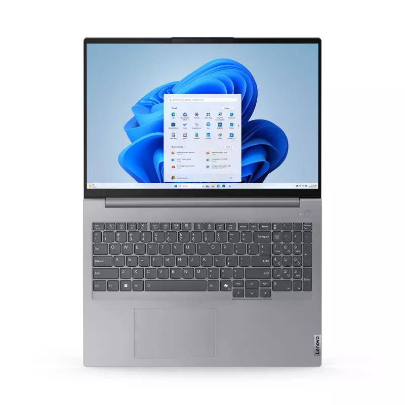 Lenovo ThinkBook 16 G7 ARP AMD Ryzen™ 5 7535HS klēpjdators 40.6 cm (16 collu) WUXGA 16 GB DDR5-SDRAM 512 GB SSD Wi-Fi 6E (802.11ax) Windows 11 Pro pelēks