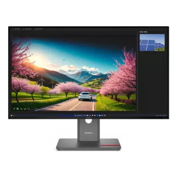 Monitors Lenovo ThinkVision P32UD-40 31,5 collu 4K UHD (3840×2160) IPS LCD, 6 ms, USB 3.2 Gen 2x2 centrmezgls, USB-C, VESA, augstuma regulējams