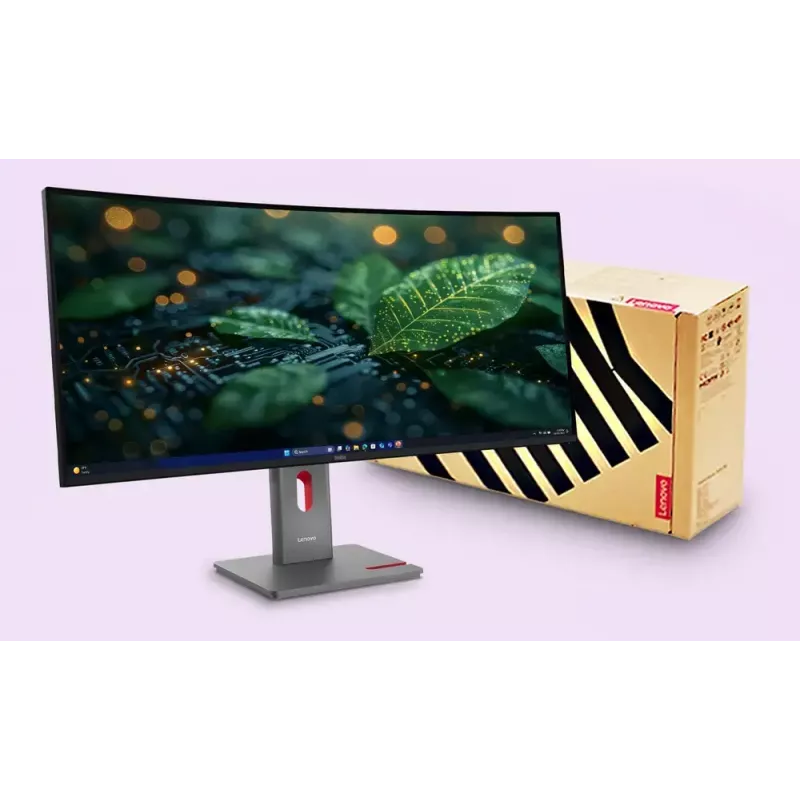 Monitors Lenovo ThinkVision P40WD-40 39.7 collas WUHD 5120x2160 LCD 21:9 6 ms USB centrmezgls Skaļruņi Augstuma regulēšana VESA