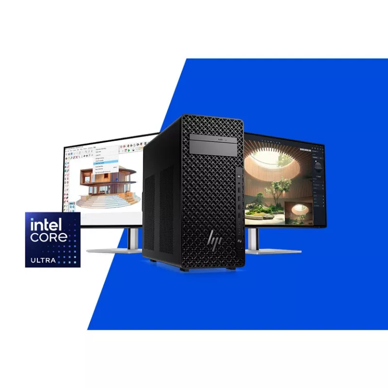 HP Z2 TWR G1i U9285K darbstacija Intel Core Ultra 9 285K 64GB DDR5 1TB SSD Windows 11 Pro melna