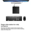 Mini dators HP EliteDesk 8 Mini G1i AI — Intel Core Ultra 7 265T, 16 GB DDR5, 1 TB SSD, Windows 11 Pro, Melns