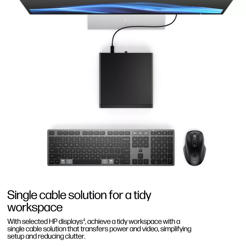 Mini dators HP EliteDesk 8 Mini G1i AI — Intel Core Ultra 7 265T, 16 GB DDR5, 1 TB SSD, Windows 11 Pro, Melns