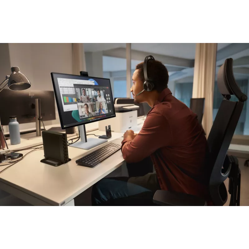 Mini dators HP EliteDesk 8 Mini G1i AI — Intel Core Ultra 7 265T, 16 GB DDR5, 1 TB SSD, Windows 11 Pro, Melns