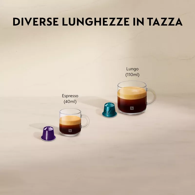 Krups Nespresso XN7415 Pilnībā automātiska kafijas automāts kapsulām 1.2 L sarkans