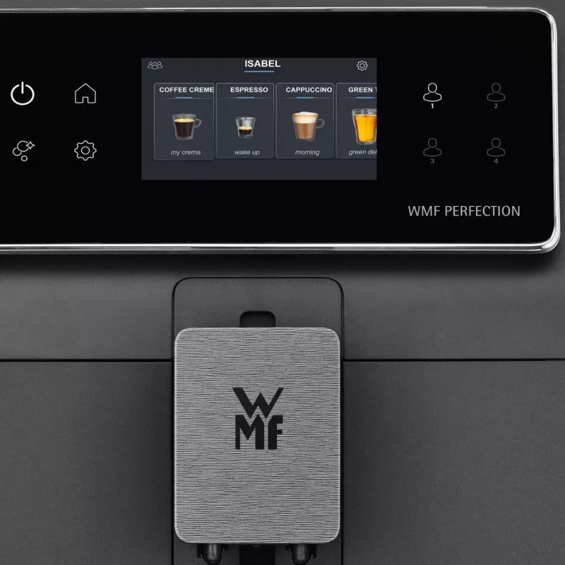 WMF Perfection 740 pilnībā automātiskā kafijas mašīna, matēti melna