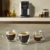 KRUPS Sensation EA910E pilnībā automātiska espresso kafijas automāts, 1.7 L ūdens tvertne, iebūvēta dzirnaviņa, 2 snīpji, 1450 W